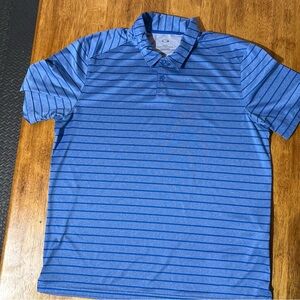 Oakley Men's Polo in Blue with Stripes